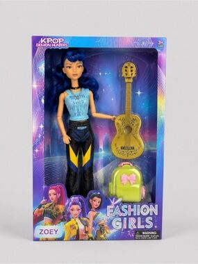 KPOP Zoey Singing Fashion Doll with Guitar & Accessories | Music Doll